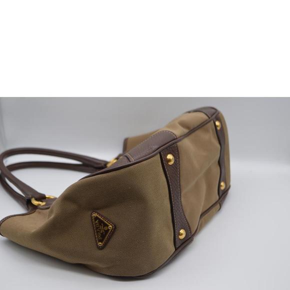 Prada Jacquard Leather Handbag Cordo Moro - Picture 3 of 5